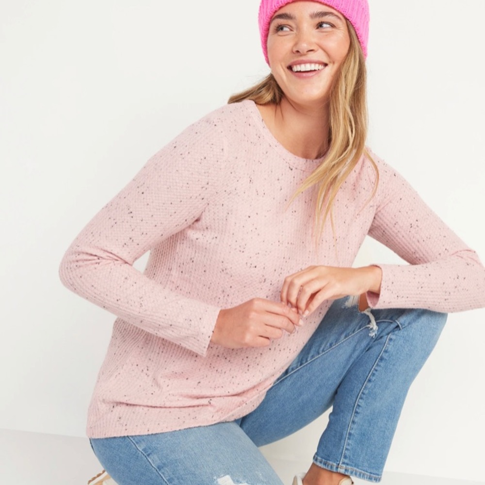 Maternity Cozy Thermal-Knit Nursing Top
